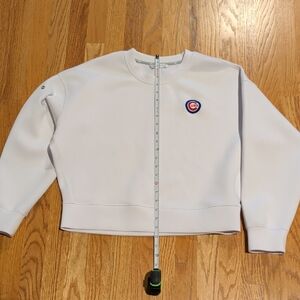 Women's Classic White Crewneck Sweatshirt